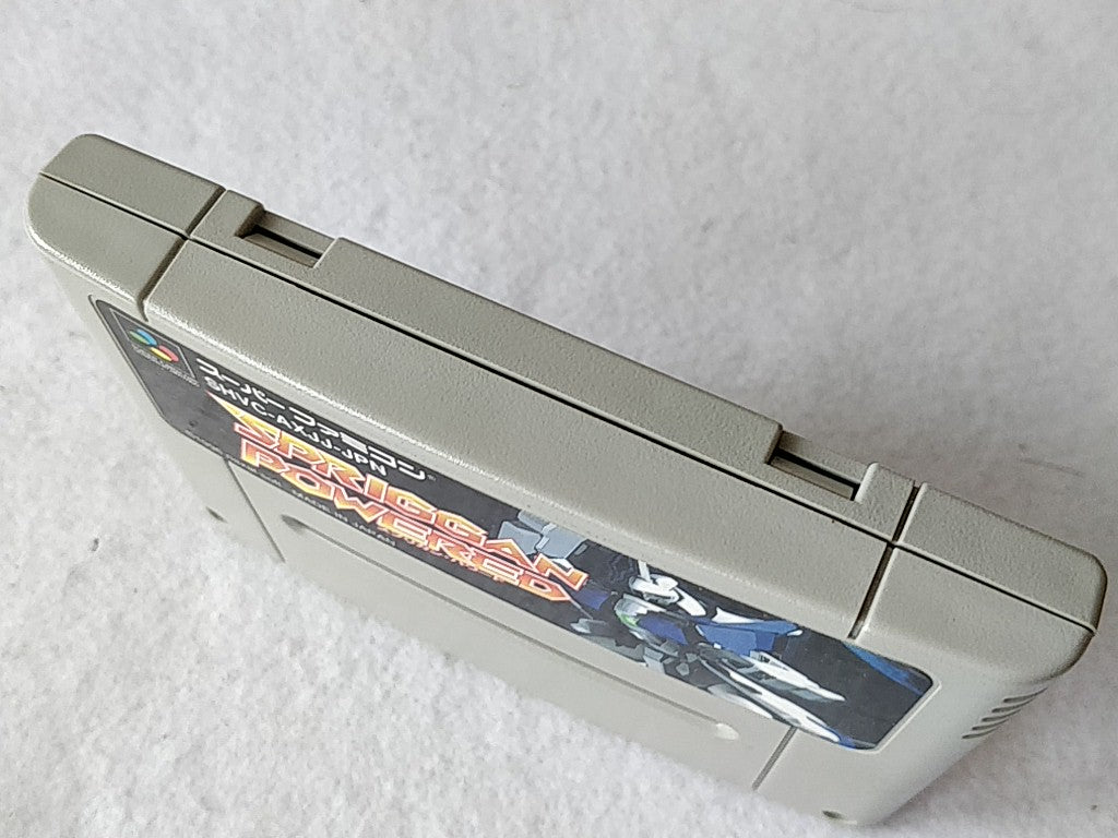 SPRIGGAN POWERED Nintendo Super Famicom SFC Cartridge,Manual,Boxed set-d0603- - Hakushin Retro Game shop