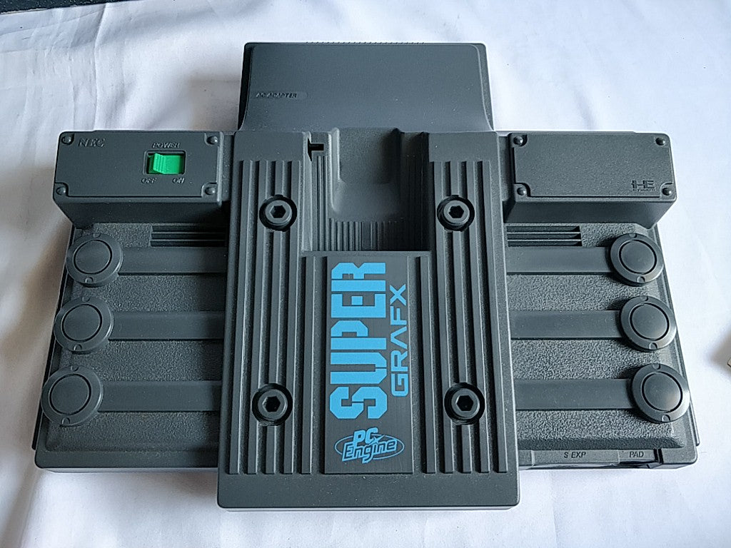 NEC PC Engine SuperGrafx (TurboGrafx-16) Console,Pad ,PSU,Game Boxed set-d0609- - Hakushin Retro Game shop