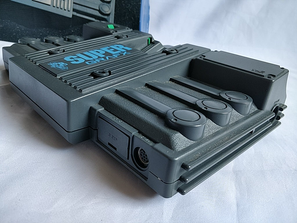 NEC PC Engine SuperGrafx (TurboGrafx-16) Console,Pad ,PSU,Game Boxed set-d0609- - Hakushin Retro Game shop