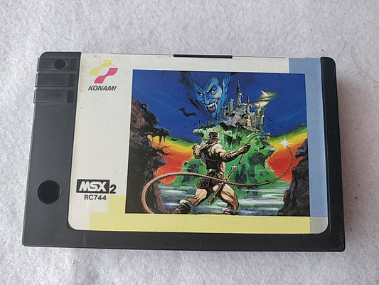CASTLEVANIA Akumajo Dracula MSX MSX2 Game Cartridge only tested-c0610- - Hakushin Retro Game shop