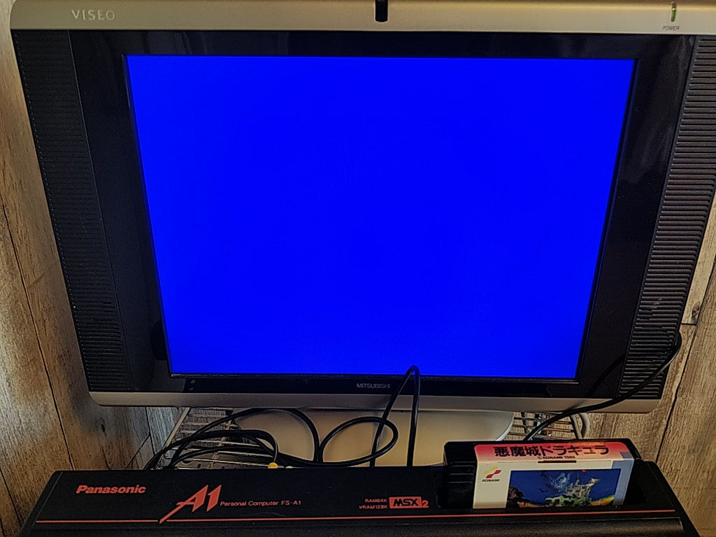 CASTLEVANIA Akumajo Dracula MSX MSX2 Game Cartridge only tested-c0610- - Hakushin Retro Game shop