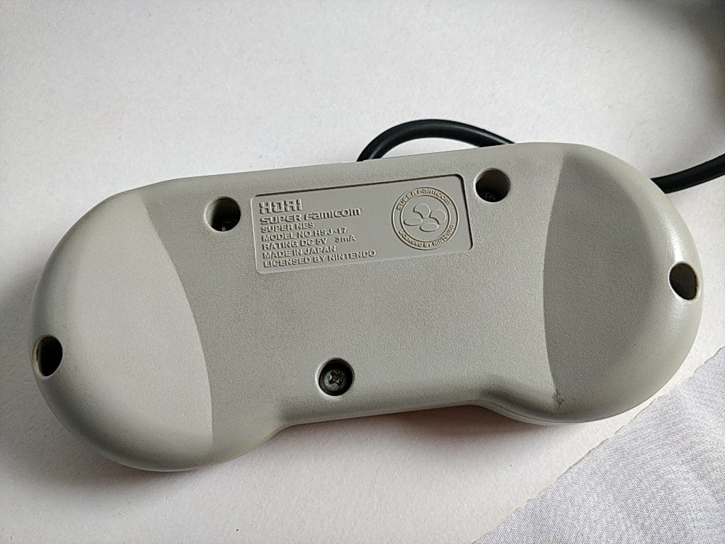HORI Pad Controller HSJ-17 pad for Nintendo Super Famicom Boxed/Tested-d0628- - Hakushin Retro Game shop