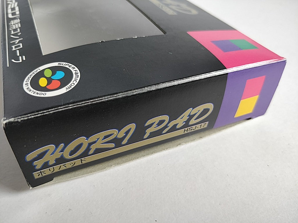 HORI Pad Controller HSJ-17 pad for Nintendo Super Famicom Boxed/Tested-d0628- - Hakushin Retro Game shop