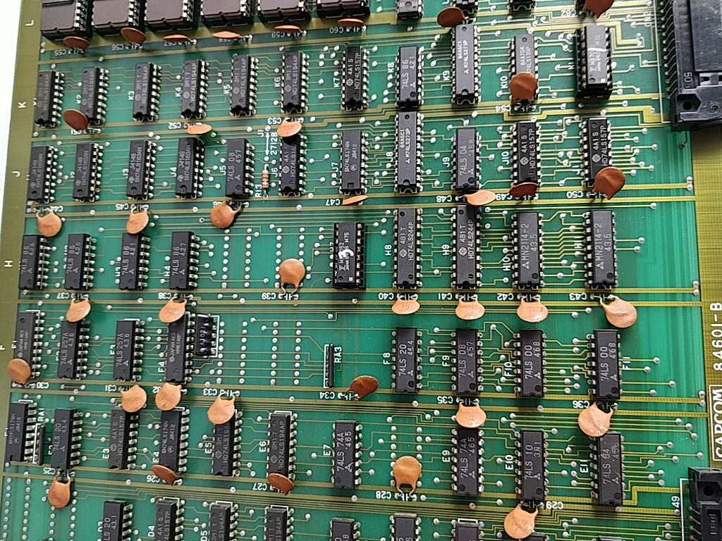 SONSON CAPCOM JAMMA Arcade Game PCB system Board and Instruction card set-d0630- - Hakushin Retro Game shop