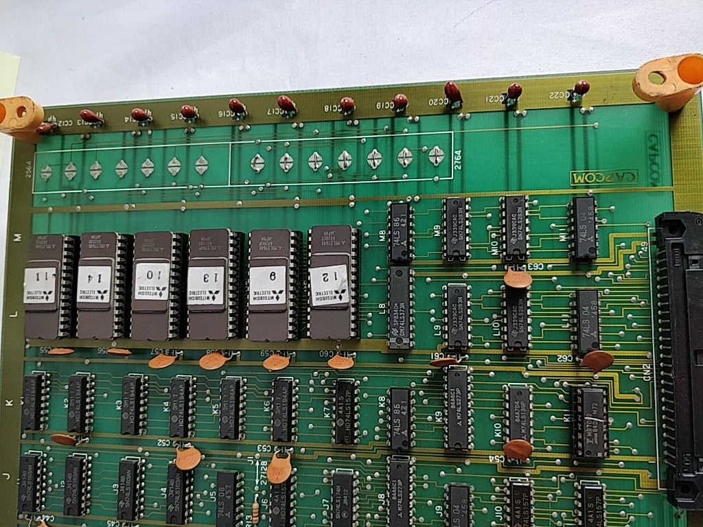 SONSON CAPCOM JAMMA Arcade Game PCB system Board and Instruction card set-d0630- - Hakushin Retro Game shop
