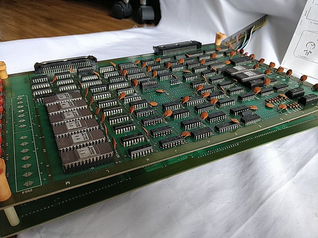SONSON CAPCOM JAMMA Arcade Game PCB system Board and Instruction card set-d0630- - Hakushin Retro Game shop