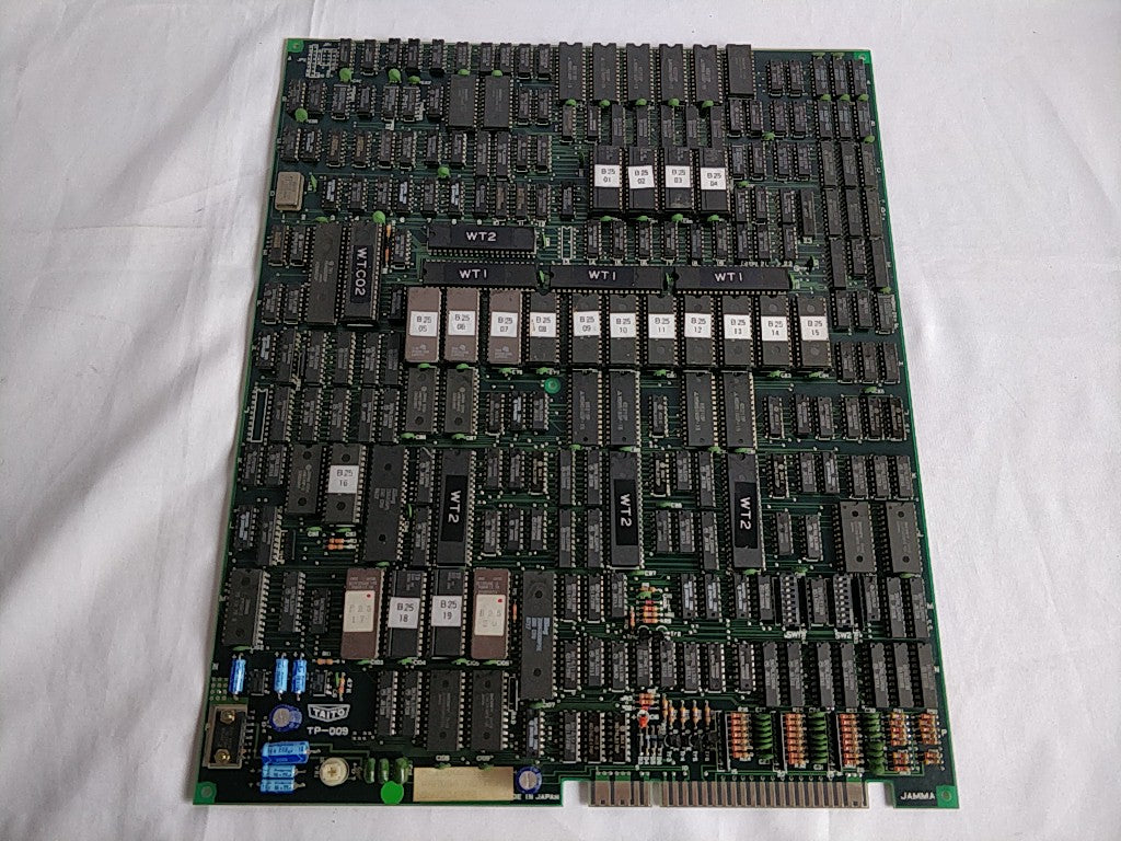 Wardner no Mori JAMMA Arcade Game PCB system Board and Instruction card-d0630- - Hakushin Retro Game shop