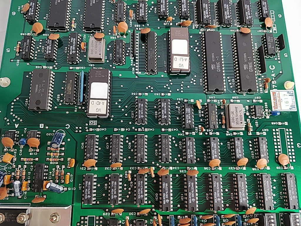 VIGILANTE JAMMA Arcade Game PCB system Board and Instruction card tested-d0630- - Hakushin Retro Game shop