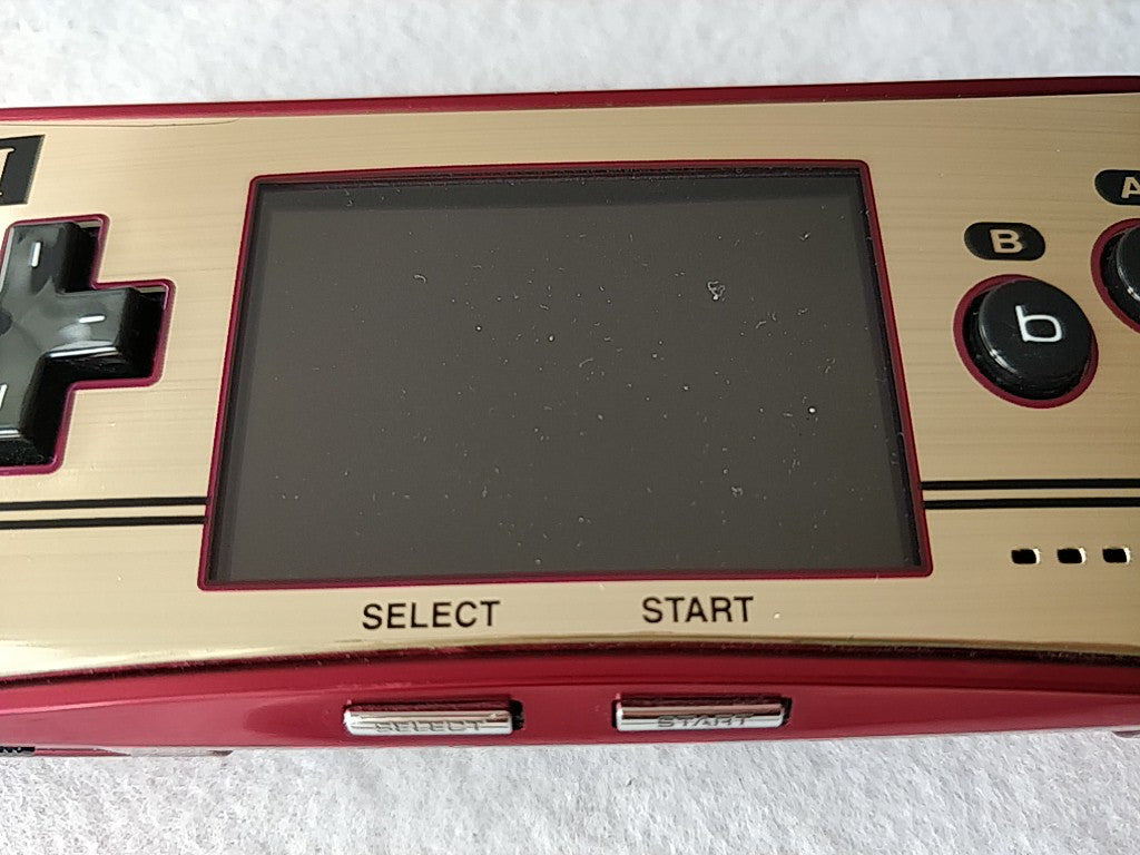 Nintendo Gameboy Micro Famicom 20th Anniversary Editon console OXY-001 set-d0713
