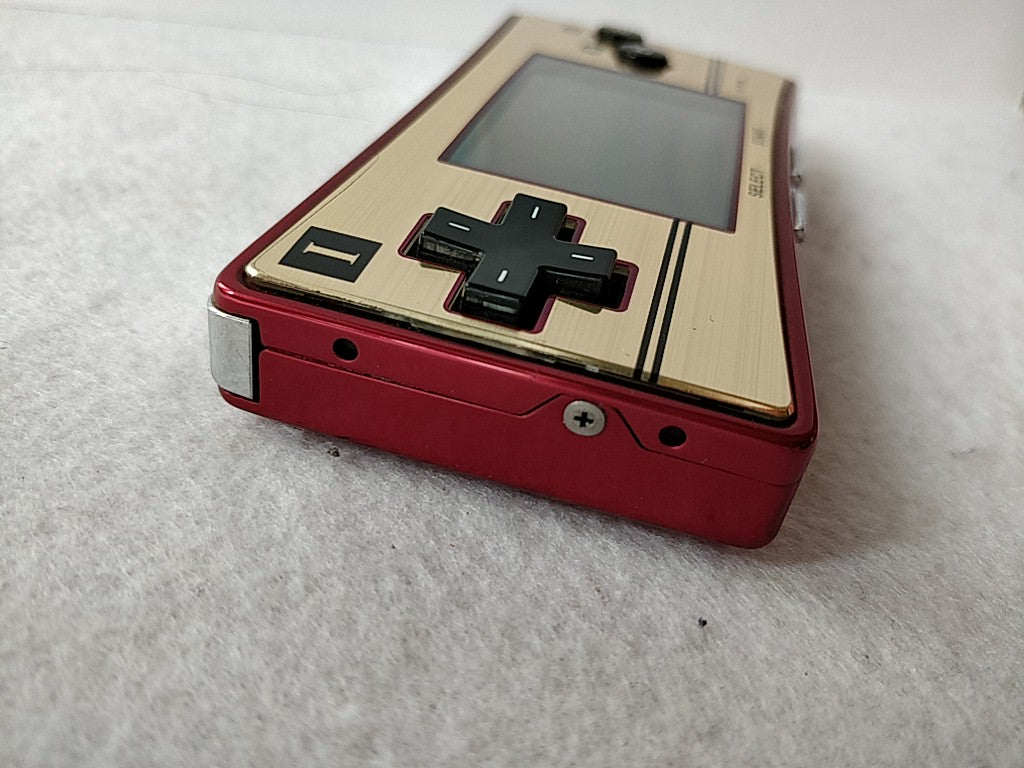 Nintendo Gameboy Micro Famicom 20th Anniversary Editon console OXY-001 set-d0713