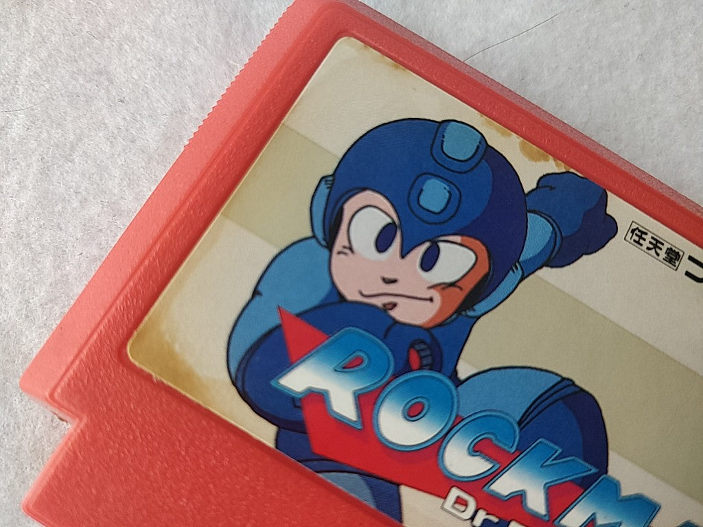 ROCKMAN 2 (MEGAMAN) Nintendo FAMICOM(NES) Cartridge,Manual,Boxed set -d0715- - Hakushin Retro Game shop
