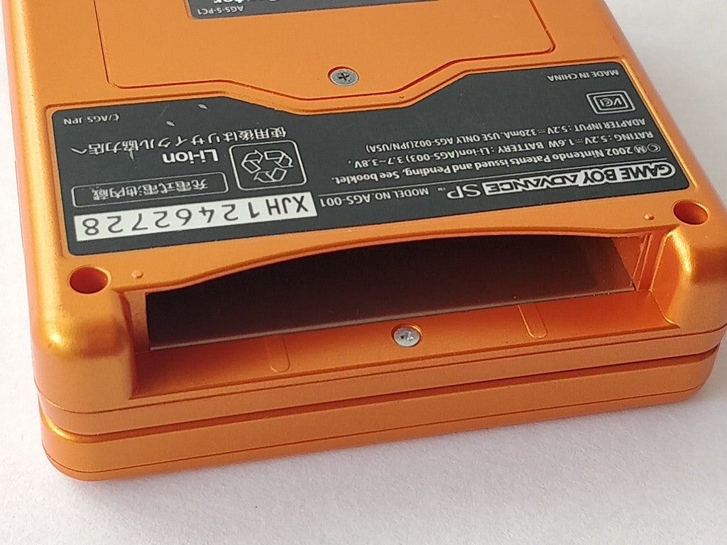Nintendo Game Boy Advance GBA SP Naruto Orange System AGS 001 NEW
