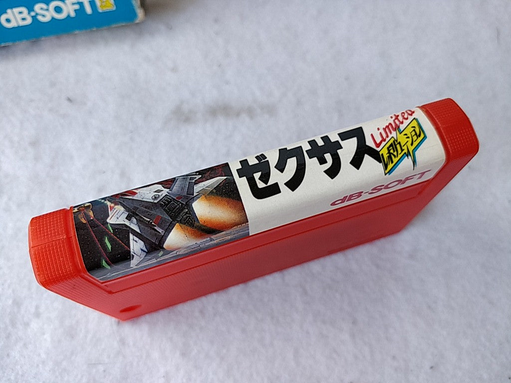 ZEXAS Limited Revolution MSX MSX2 Game cartridge,Manual,Boxed set tested -c0307- - Hakushin Retro Game shop