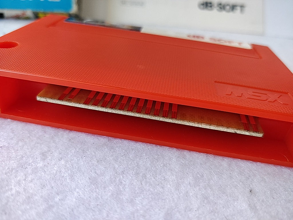 ZEXAS Limited Revolution MSX MSX2 Game cartridge,Manual,Boxed set tested -c0307- - Hakushin Retro Game shop