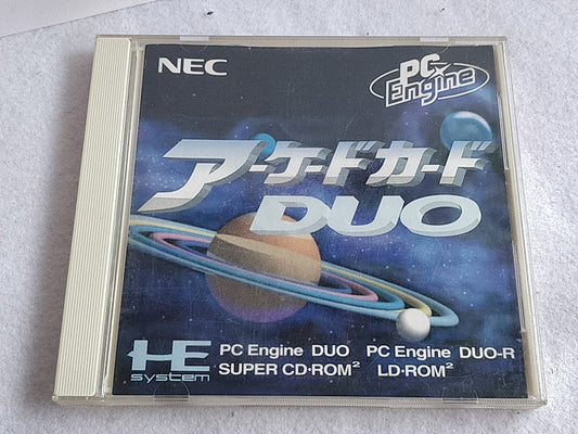 NEC PC Engine TurboGrafx-16 Arcade Card DUO for CD-ROM2 tested-d0722-