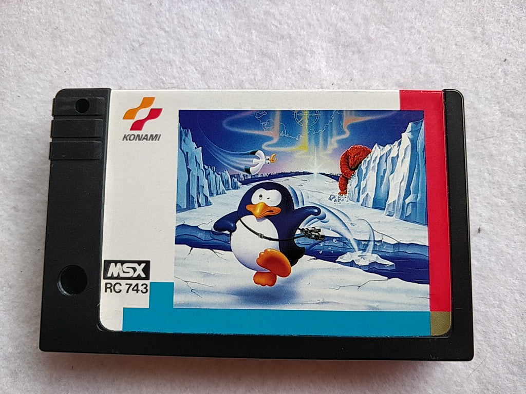 PENGUIN ADVENTURE (YUME TAIRIKU ADVENTURE) MSX MSX2 Game Boxed set tested-d0723- - Hakushin Retro Game shop
