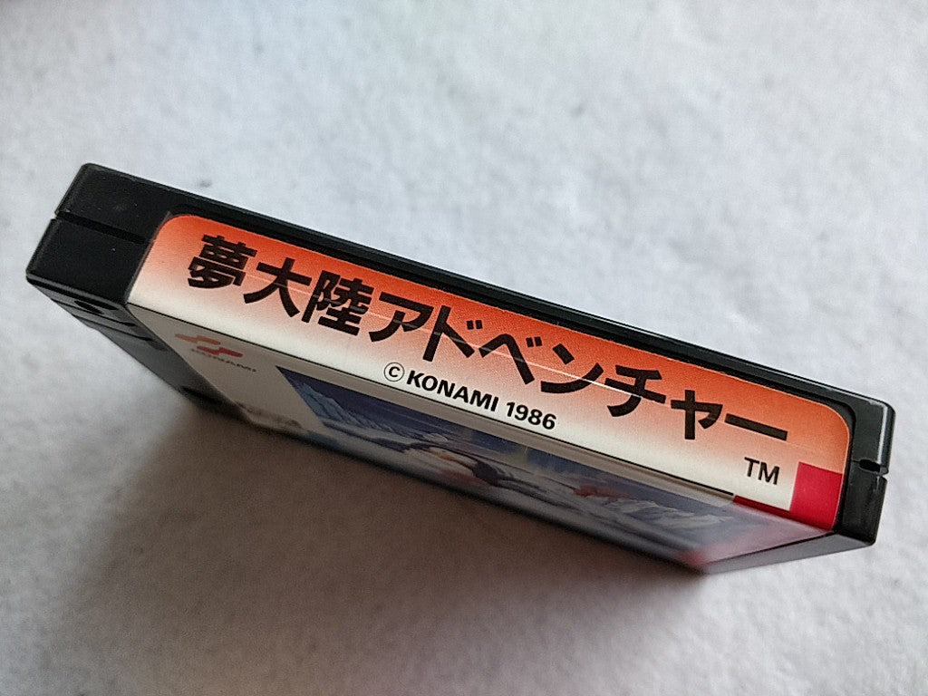 PENGUIN ADVENTURE (YUME TAIRIKU ADVENTURE) MSX MSX2 Game Boxed set tested-d0723-