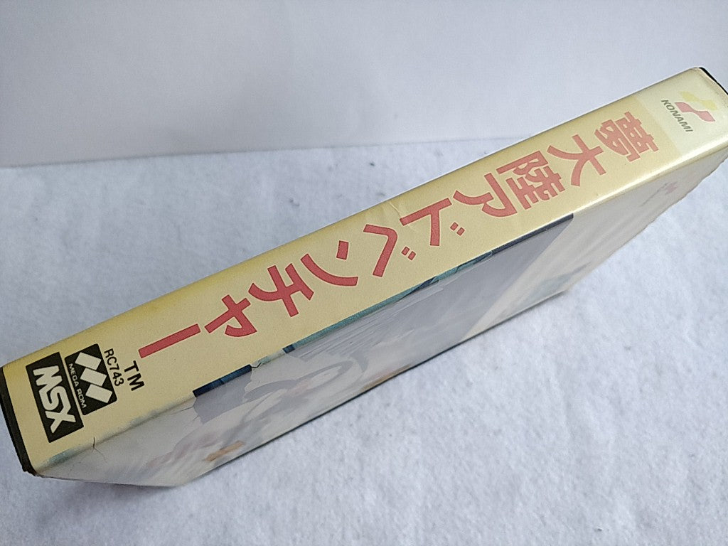 PENGUIN ADVENTURE (YUME TAIRIKU ADVENTURE) MSX MSX2 Game Boxed set tested-d0723- - Hakushin Retro Game shop
