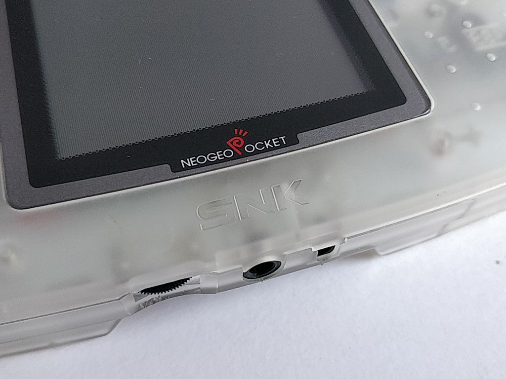 SNK NEOGEO POCKET Color Crystal white Console tested -d0726-