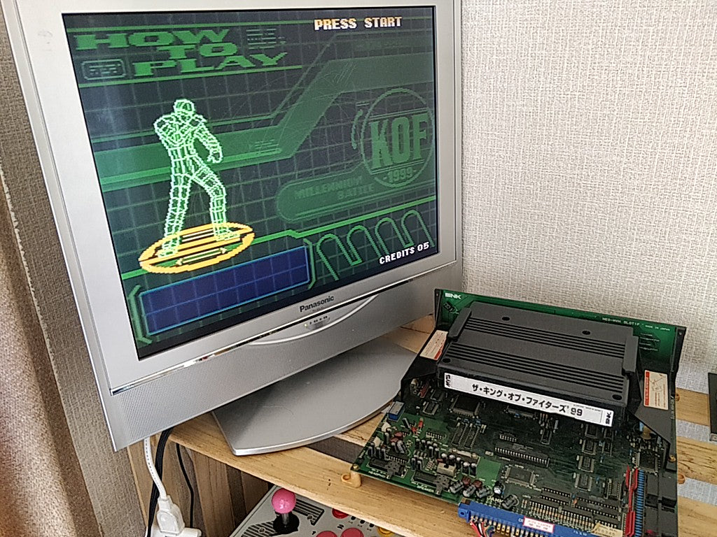 The King of Fighters '99 KOF99 SNK NEOGEO MVS Arcade Cartridge Tested-d0727- - Hakushin Retro Game shop