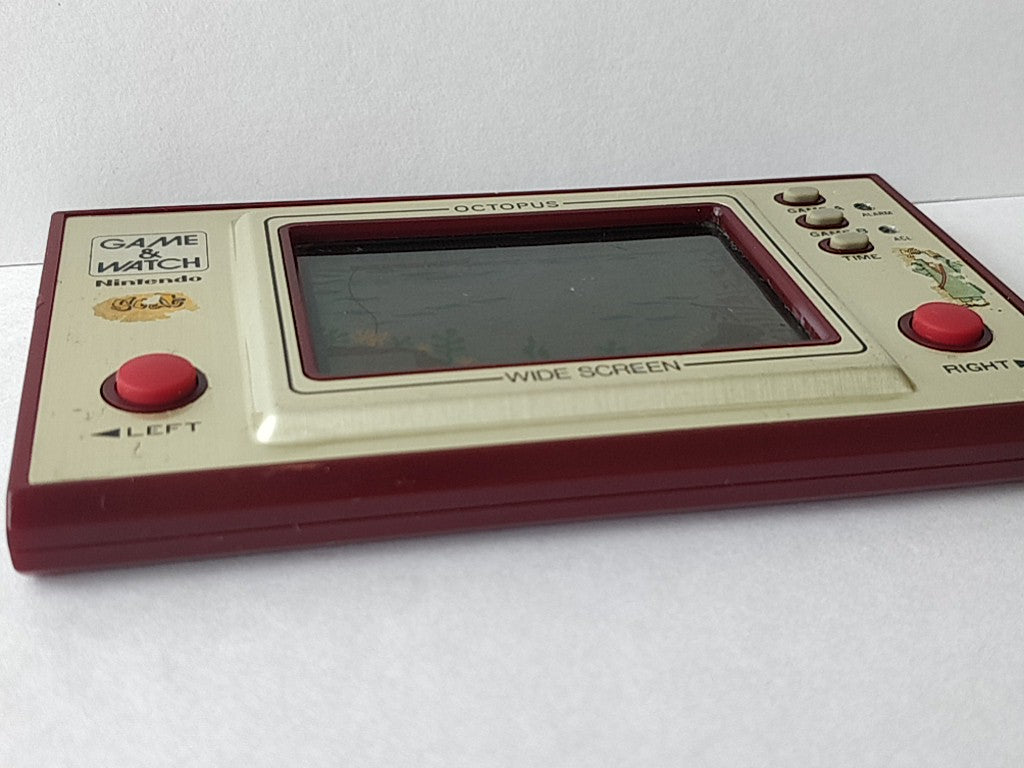 Vintage Nintendo Game & Watch Octopus OC-22 Handheld game /tested 