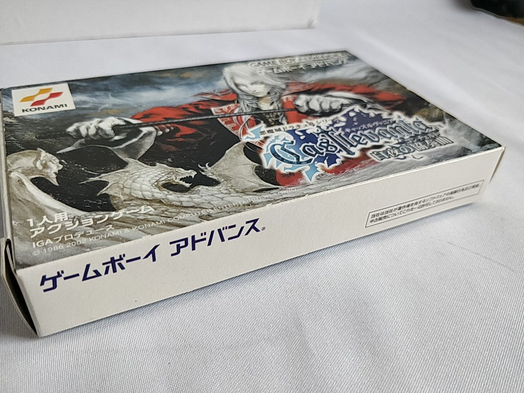 Castlevania Harmony of Dissonance Gameboy Advance Cartridge,Manual,Boxed-d0802- - Hakushin Retro Game shop