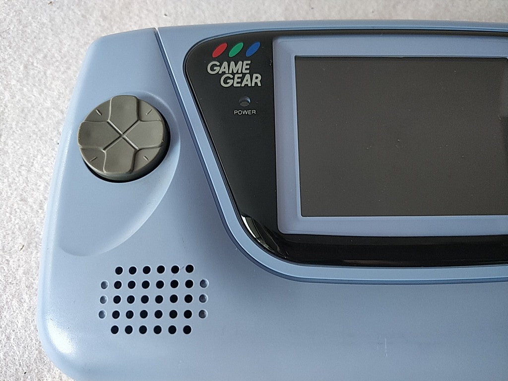 SEGA GAME GEAR Handheld Blue color Console Ninku limited ,Manual