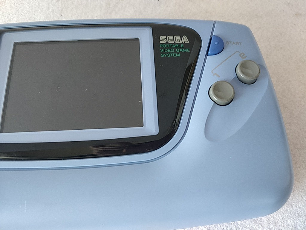 SEGA GAME GEAR Handheld Blue color Console Ninku limited ,Manual,Boxed