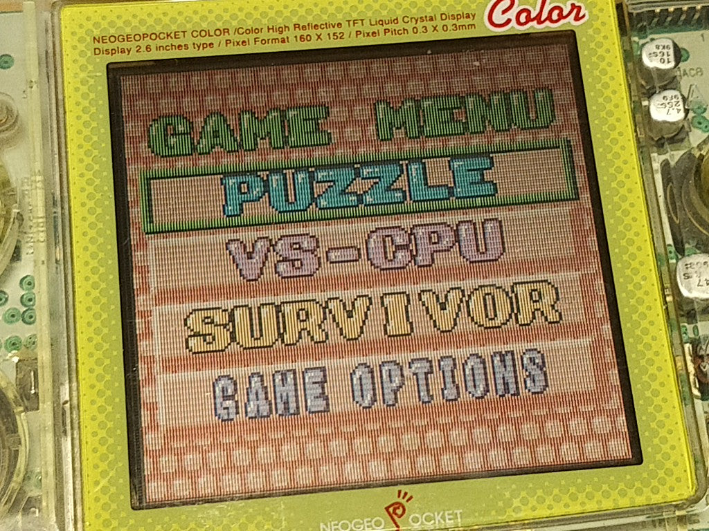 Puzzle Bobble Mini NEOGEO Pocket NGP Cart,Manual,Boxed set tested-d0803- - Hakushin Retro Game shop