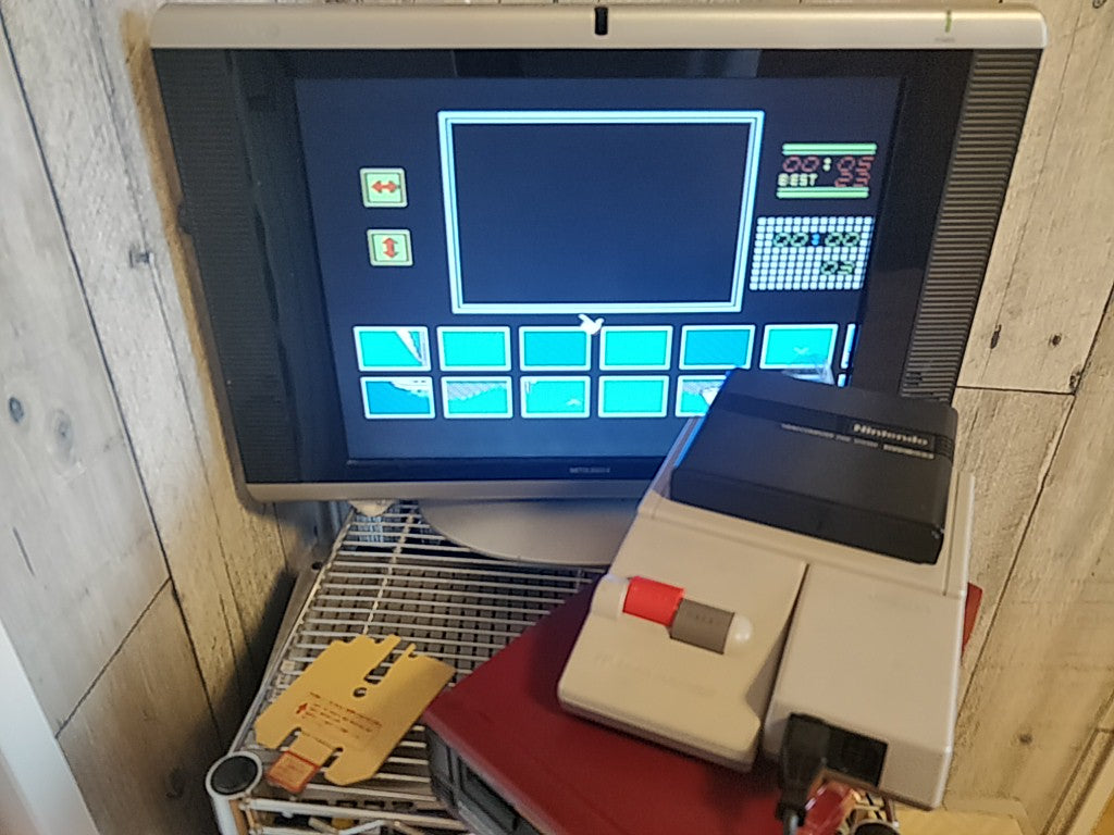 KINEKO Kinetic Connection FAMICOM (NES) Disk System/Game Disk and case-d0809- - Hakushin Retro Game shop