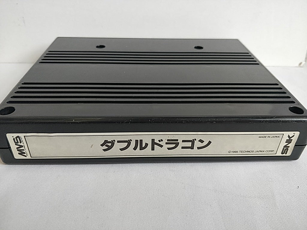 Double Dragon SNK NEOGEO MVS Arcade Cartridge and Instruction card set-d0812- - Hakushin Retro Game shop