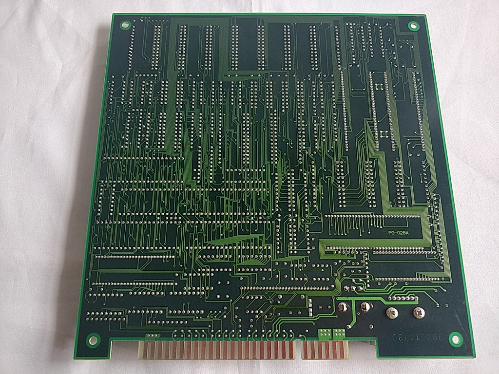 Gokuraku Chuka Taisen JAMMA Arcade Game PCB system Board and Inst card set-d0825