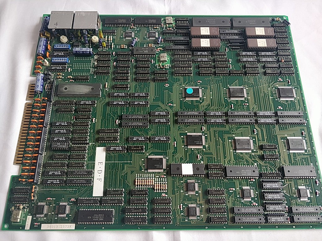 E.D.F. Earth Defence Force EDF PCB ROM B Board JAMMA set tested-c0825-