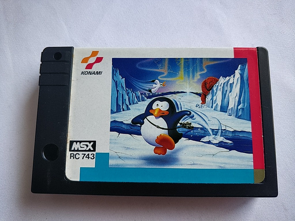 PENGUIN ADVENTURE (YUME TAIRIKU ADVENTURE) MSX MSX2 Game Boxed set tested-d0827- - Hakushin Retro Game shop