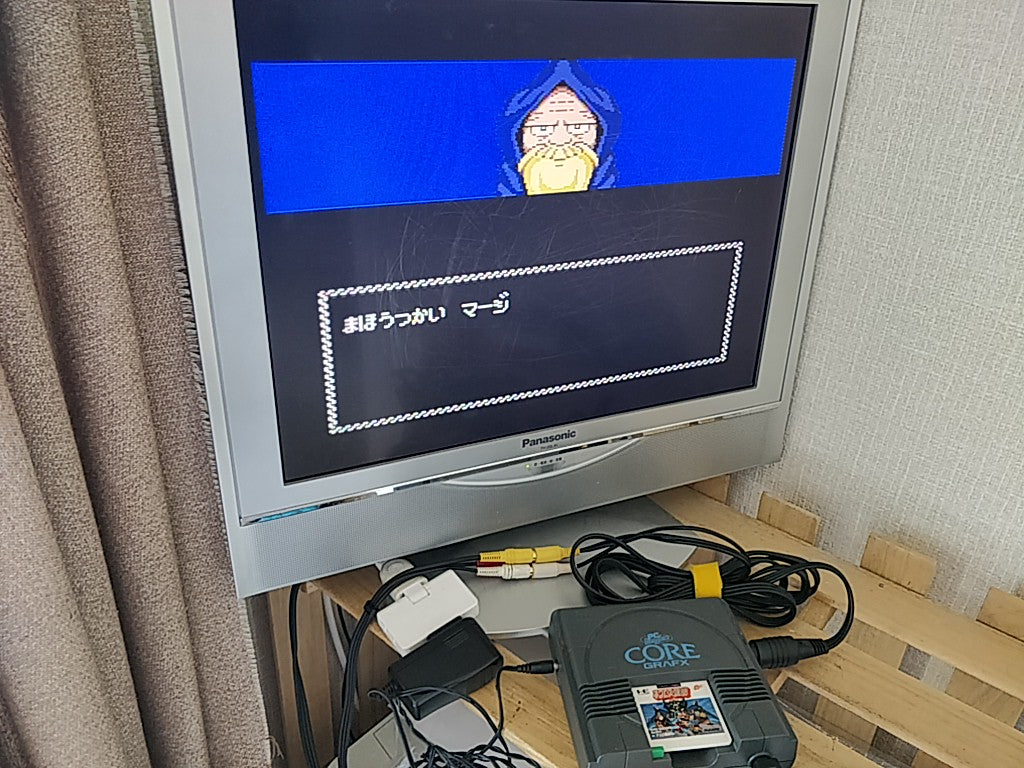 Necros no Yousai NEC TurboGrafx-16 PCE game ,manual ,Boxed tested-d0830- - Hakushin Retro Game shop