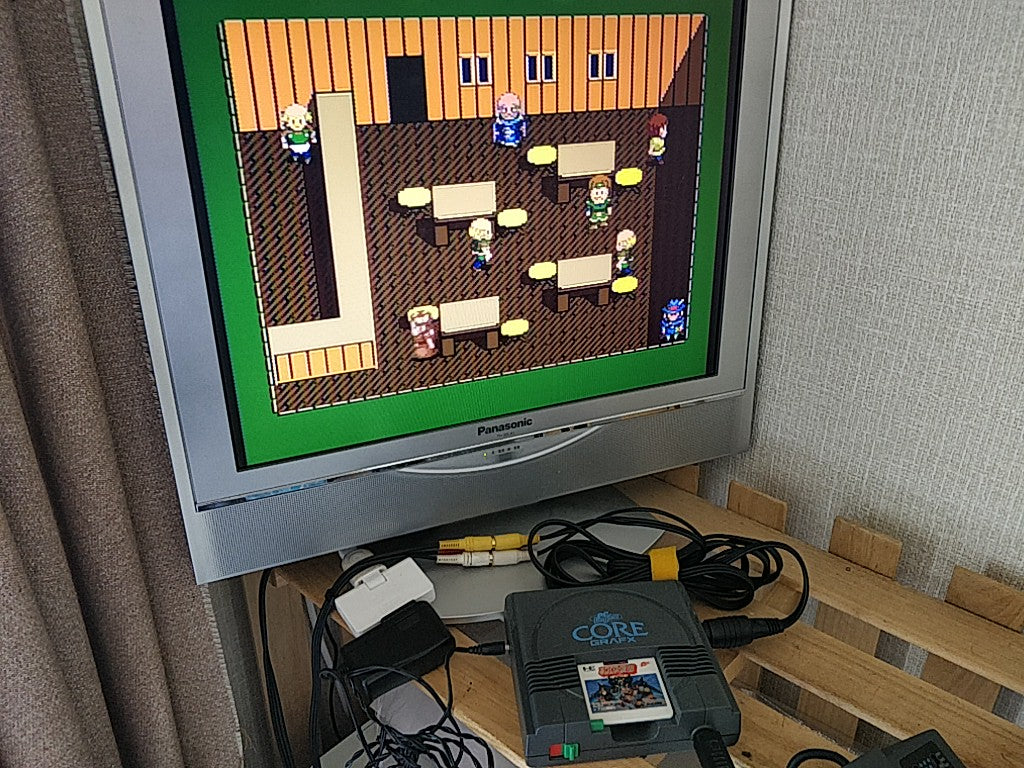 Necros no Yousai NEC TurboGrafx-16 PCE game ,manual ,Boxed tested-d0830- - Hakushin Retro Game shop
