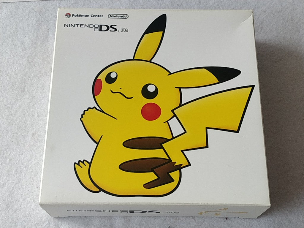 Nintendo DS Lite Pokemon Pikachu Limited Edition yellow color 