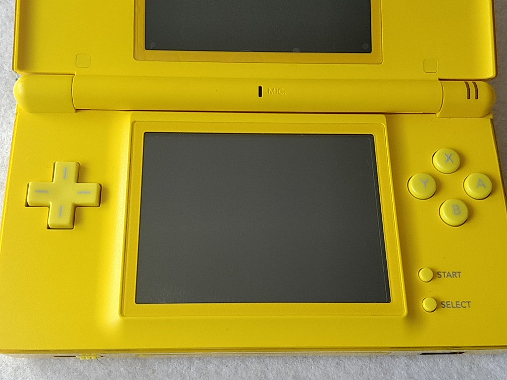 Nintendo DS Lite Pokemon Pikachu Limited Edition yellow color 