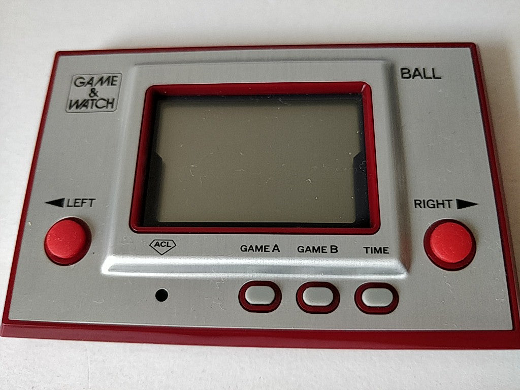Club nintendo Game & Watch Ball Handheld console,Manual, Boxed set-d0908-