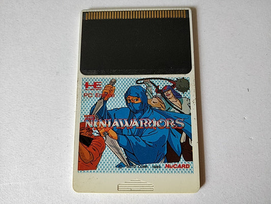 THE NINJA WARRIORS NEC TurboGrafx-16 PCE Action game/Hu-Card only tested-c0908-