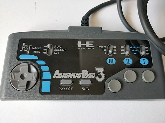 NEC Avenue pad 3 NAPD-1001 for PC-Engine turbografx16/work fine-d0910-1