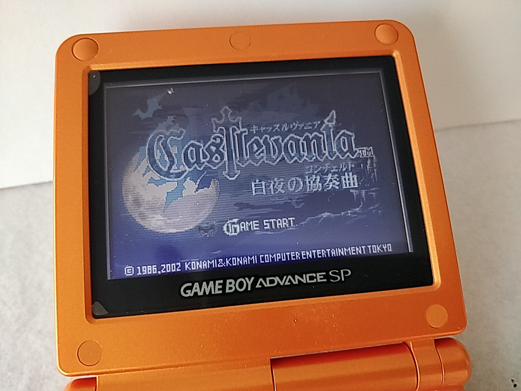 Castlevania Harmony of Dissonance Gameboy Advance Cartridge,Manual,Boxed-d0914-
