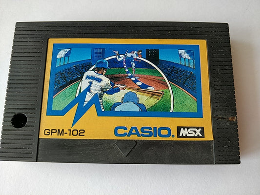 EXCITING BASEBALL 2 MSX MSX2 Game cartridge tested -d0930- - Hakushin Retro Game shop