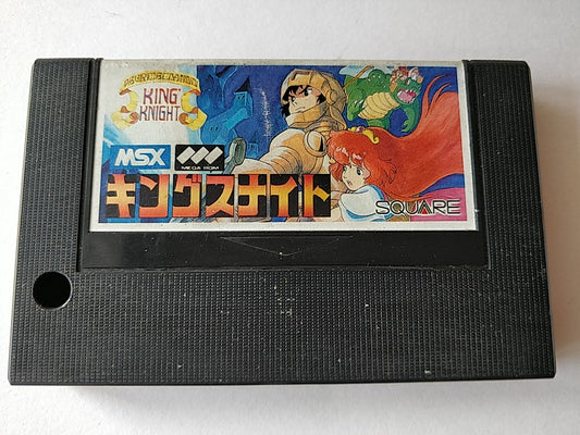 KING'S KNIGHT MSX MSX2 Game cartridge only tested -d0930-