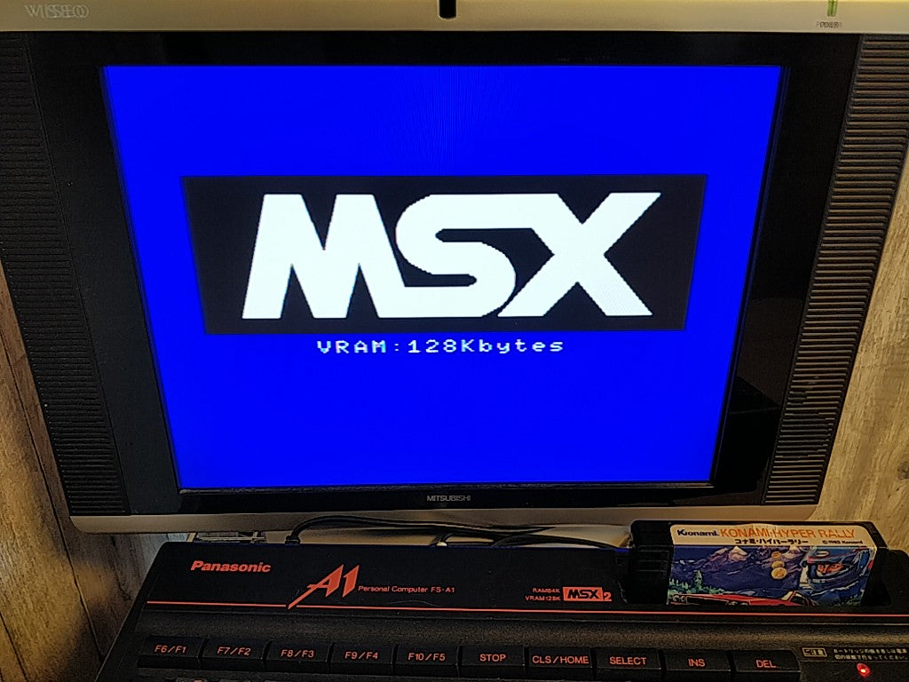 Hyper Rally KONAMI for MSX MSX2 Game Cartridge only/NTSC-J tested-d0930-