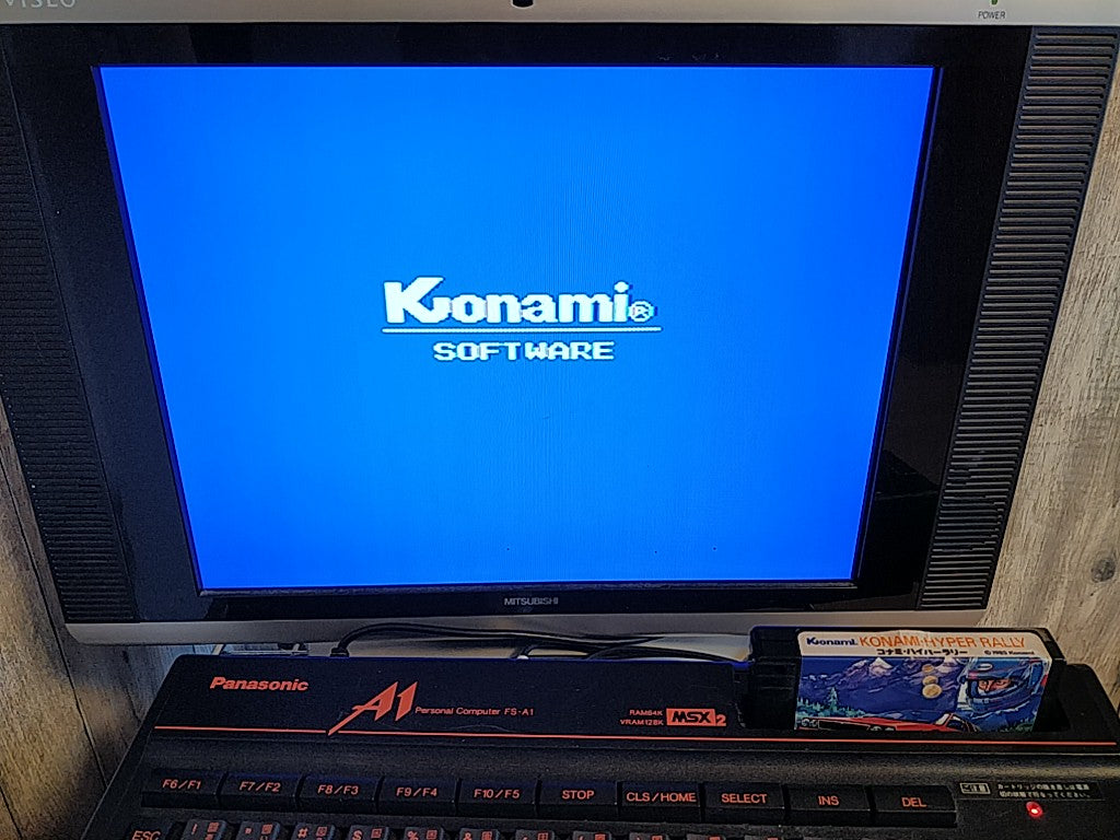 Hyper Rally KONAMI for MSX MSX2 Game Cartridge only/NTSC-J tested-d0930-