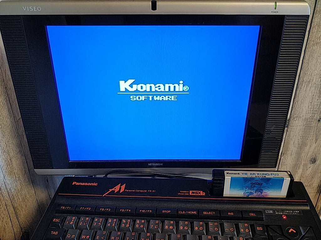 Yie Ar Kung Fu 2 II The Emperor Yie-Gah KONAMI MSX MSX2 Cartridge only -d0930- - Hakushin Retro Game shop