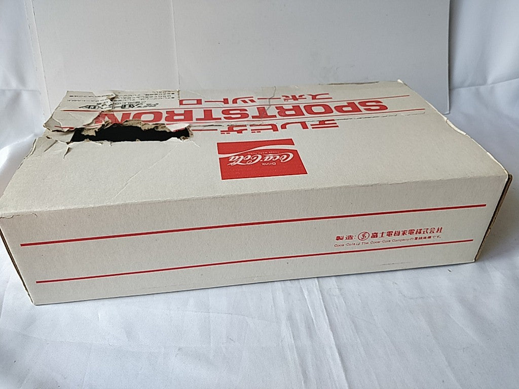 COCA COLA SPORTSTRON S3300 PING PONG CONSOLE Console Boxed set/tested-d1001-