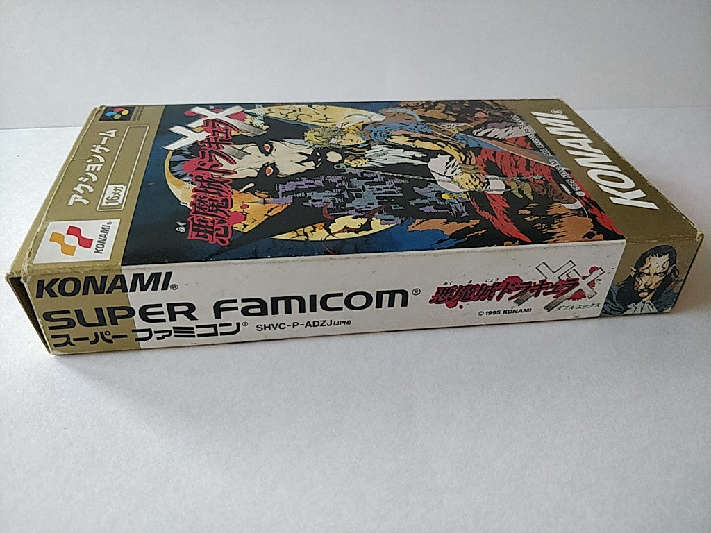 Castlevania Akumajo Dracula XX Super Famicom SFC SNES Cart,Manual,Boxed-d1003-
