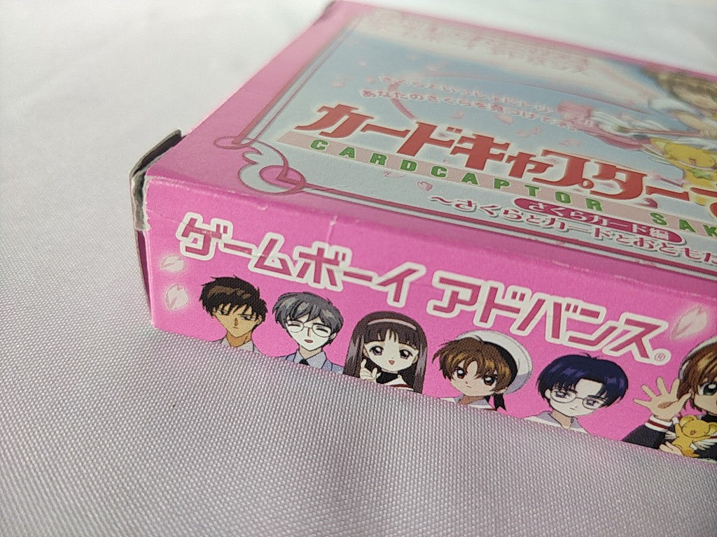Cardcaptor sakura Gameboy Advance Cartridge,Manual,Boxed set tested-d1011- - Hakushin Retro Game shop